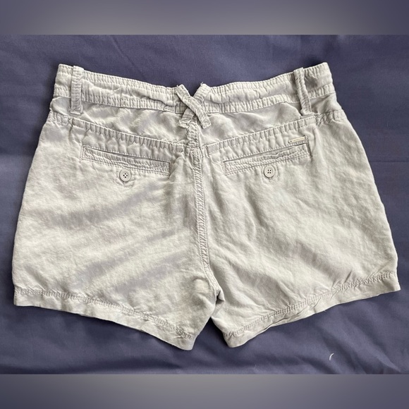 Calvin Klein Linen Shorts - Picture 2 of 5